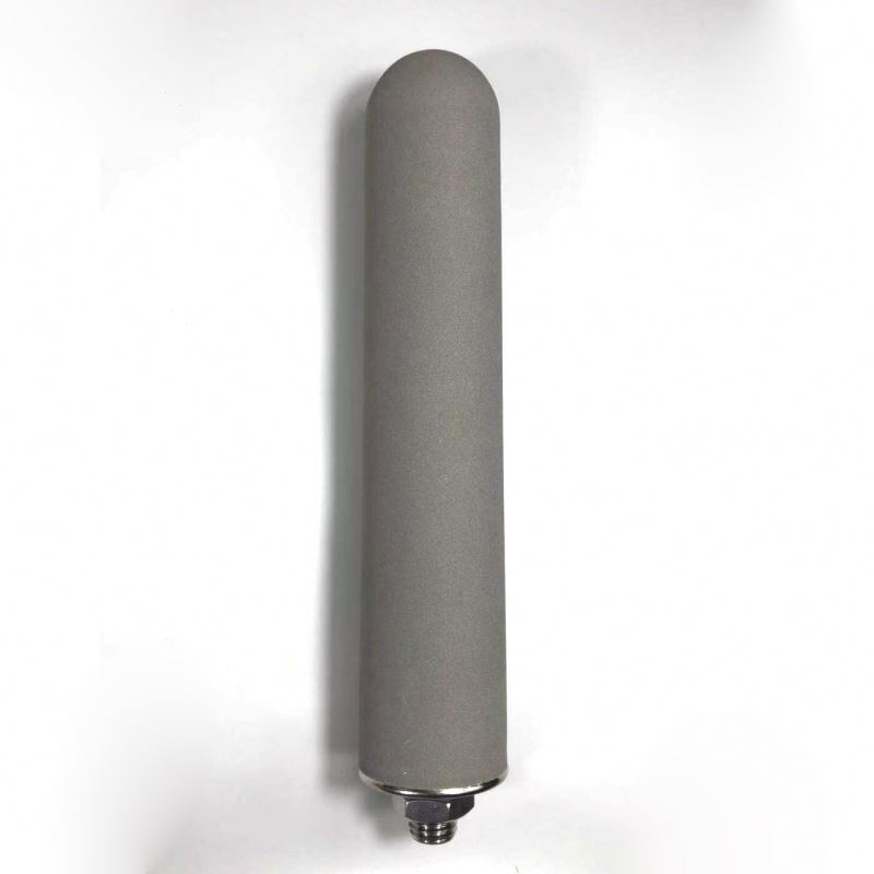 Replaceable Sintered Metal Diffusing Gases Liquids Porous Metal Stainless Steel Tubes