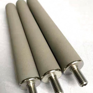 Replaceable Sintered Metal Diffusing Gases Liquids Porous Metal Stainless Steel Tubes