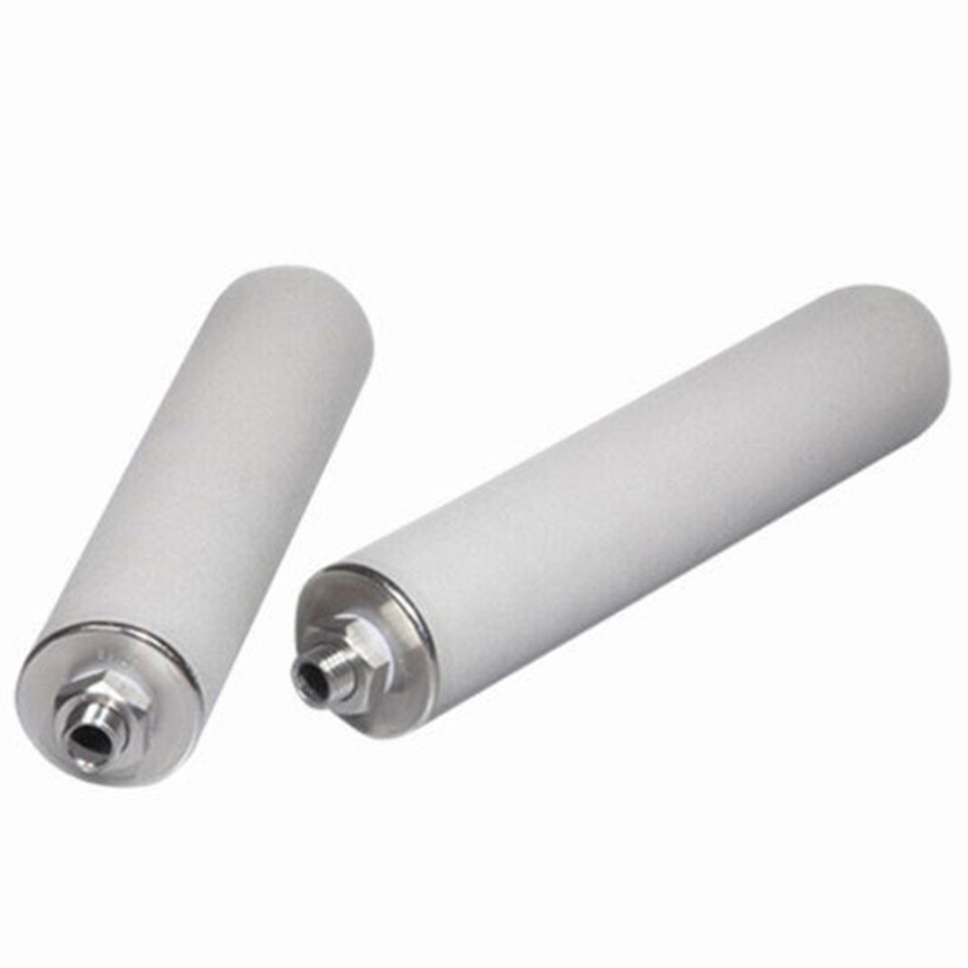 High purity Titanium powder Sintered filter rod/tube/cartridge