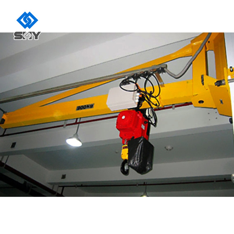 Hot sell new design wall mounted jib crane with 180 degree rotation wall cantilever crane 200kg