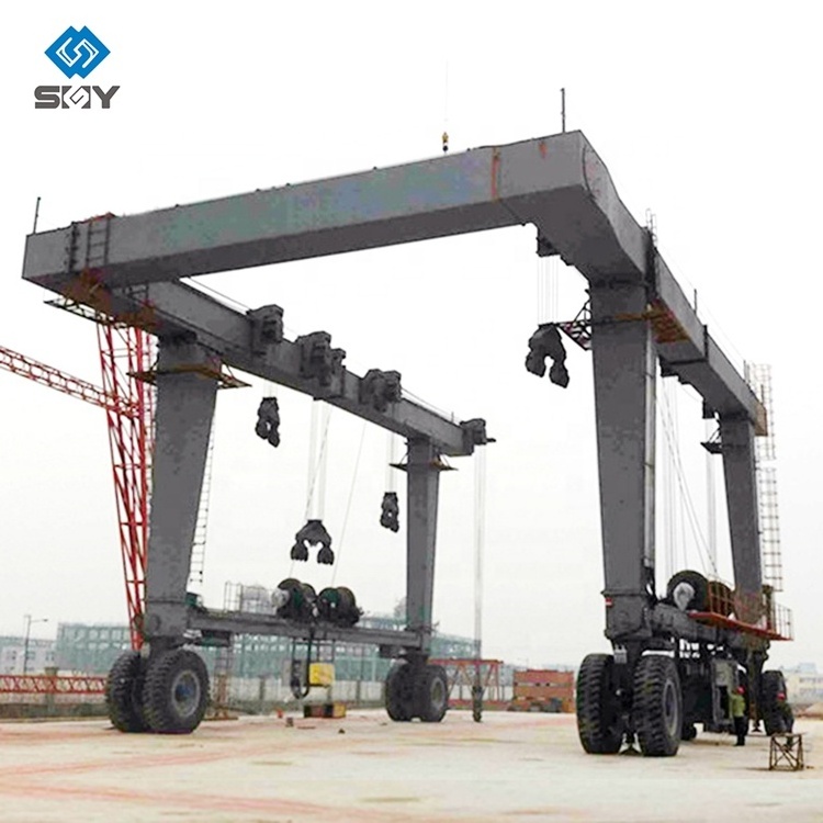 Yacht hoisting crane 800t to 10 ton boat lift hoist gantry crane price for sale