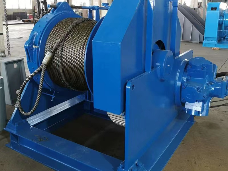 Big Capacity Boat Rescuring Towering Winch 50t 100ton Wire Rope Electric Anchor Winch Sale