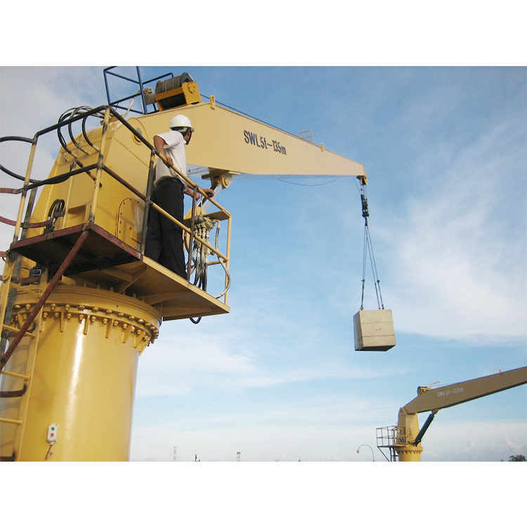 Ship Deck Crane Offshore Pedestal Crane for sale