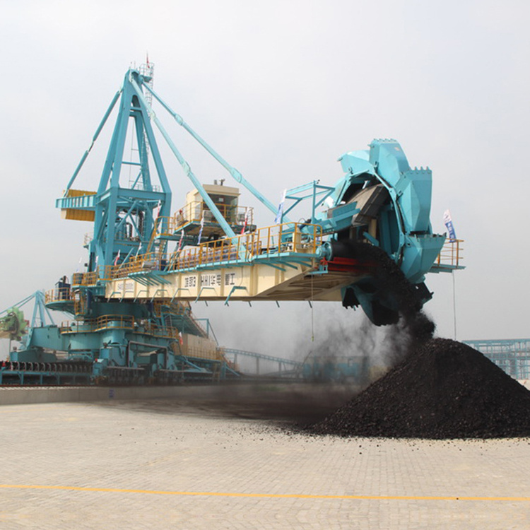 Coal bucket wheel stacker reclaimer for sale