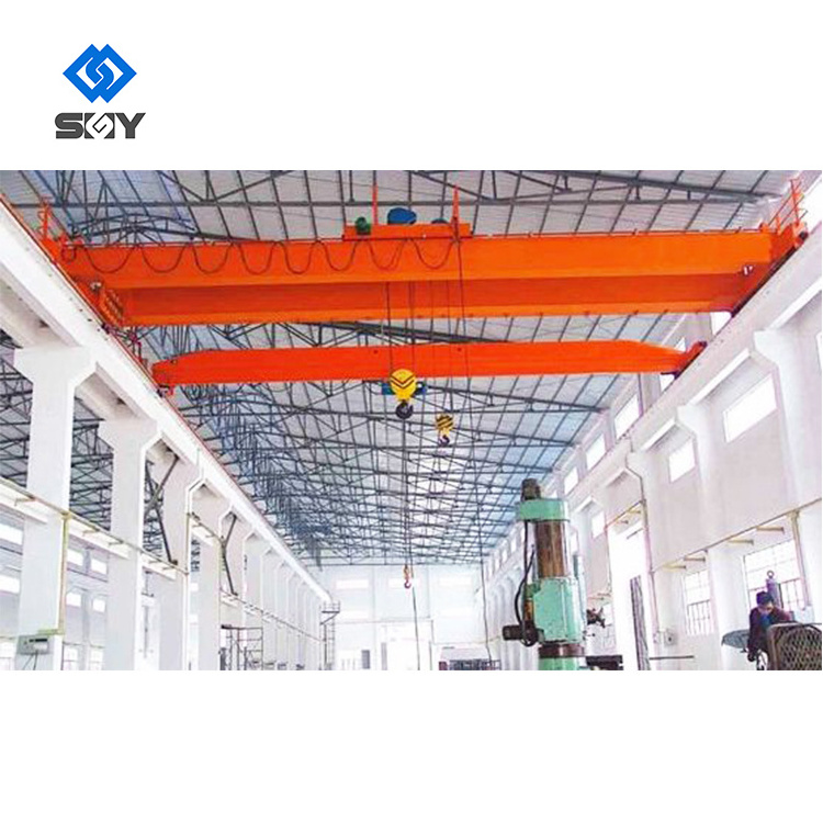 Warehouse complete travelling bridge crane 30 tn 20 ton 25 tons bridge crane double girder prices with european hoist