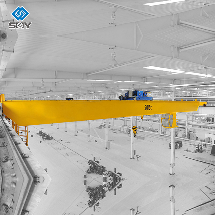 Warehouse complete travelling bridge crane 30 tn 20 ton 25 tons bridge crane double girder prices with european hoist