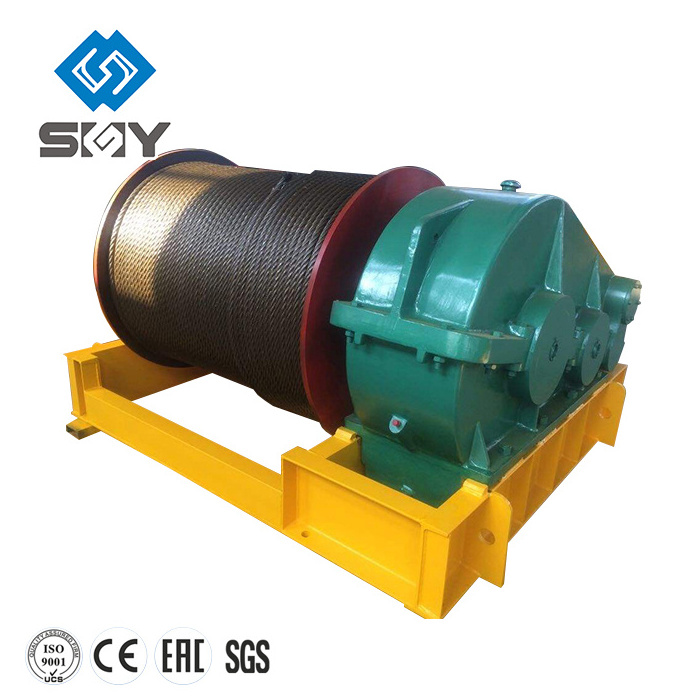 High speed anchor winch barge mooring winch for boat