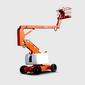 Telescopic boom lifting working platform hydraulic raised structure lifting platform