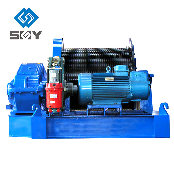 Diesel driven winch 3000kg hydraulic winch machine 5 ton 100tons hydraulic pulling winch