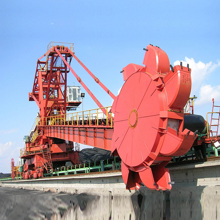 Coal bucket wheel stacker reclaimer for sale