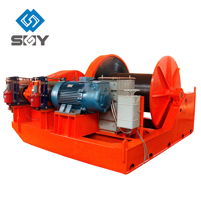 Diesel driven winch 3000kg hydraulic winch machine 5 ton 100tons hydraulic pulling winch