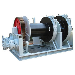 Big Capacity Boat Rescuring Towering Winch 50t 100ton Wire Rope Electric Anchor Winch Sale