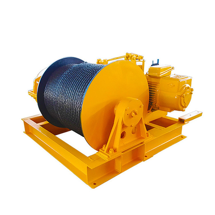 Large Tonnage Slow Speed  Electronic pulling Winches 10 ton for Heavy Industrial and Marine