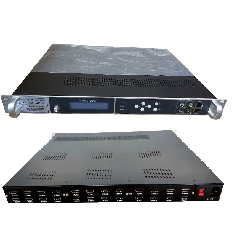 Warranty 1 years Yantai yatai HD to rf isdb-t dvb t2 dvb s2 clear view digital tv encoder modulator