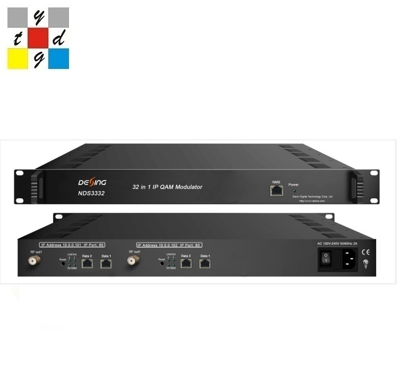 CATV NDS3332 IP QAM Modulator  DVB-C Modulator