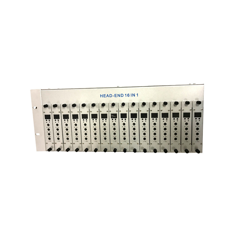 24 in 1 AV to RF 24 channel fixed multi channel rf modulator PAL BG