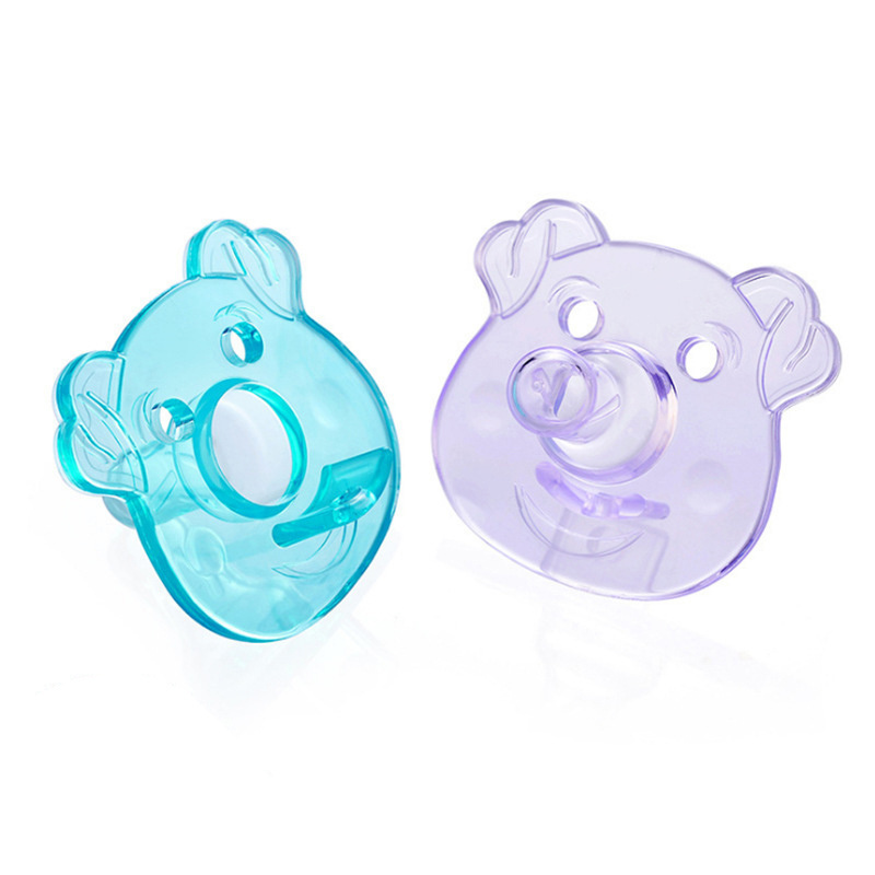 Silicone baby pacifier bisphenol free pacifier with cartoon pacifier