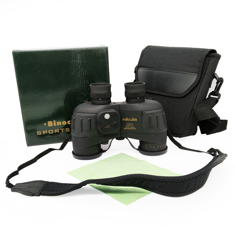 Binoculares de Vision Nocturna Ruso Compact Binoculars 10x50 with Low Light Night Vision