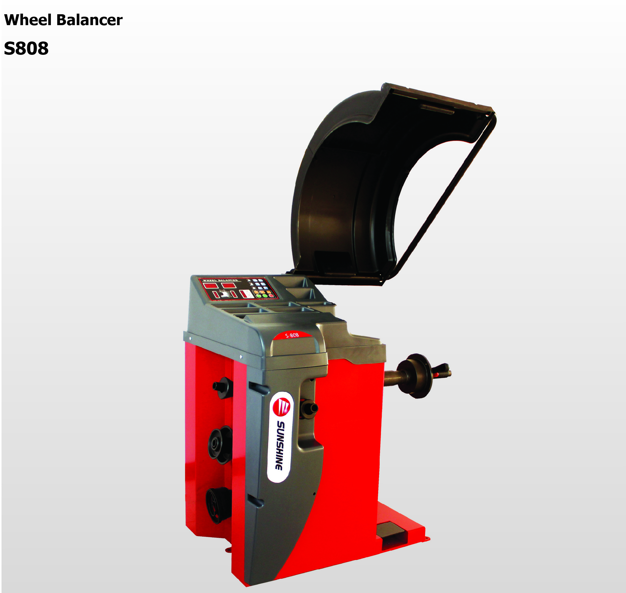 High Accuracy SUNSHINE wheel balancer Tire Balancing Machine S909