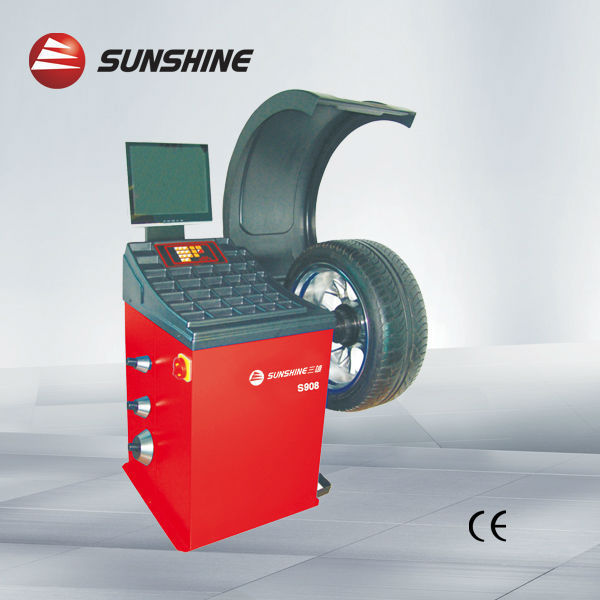 Hot sale S909 wheel balancer High quality truck Wheel Balance/ bus wheel balancing machine/truck tire balancing machine