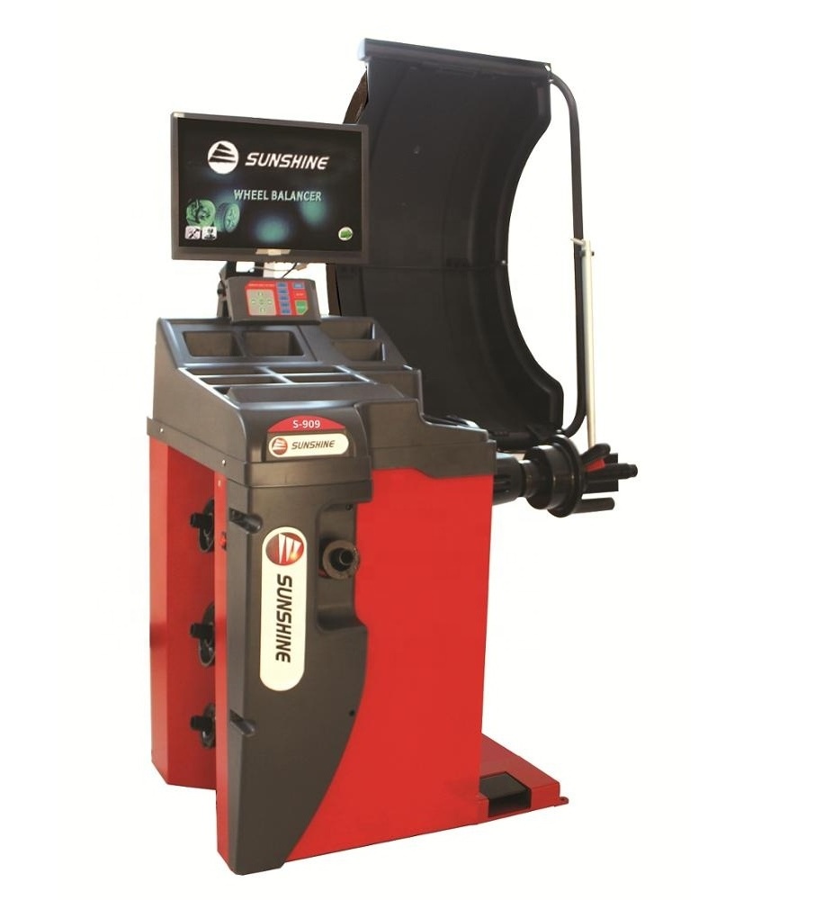 Hot sale S909 wheel balancer High quality truck Wheel Balance/ bus wheel balancing machine/truck tire balancing machine