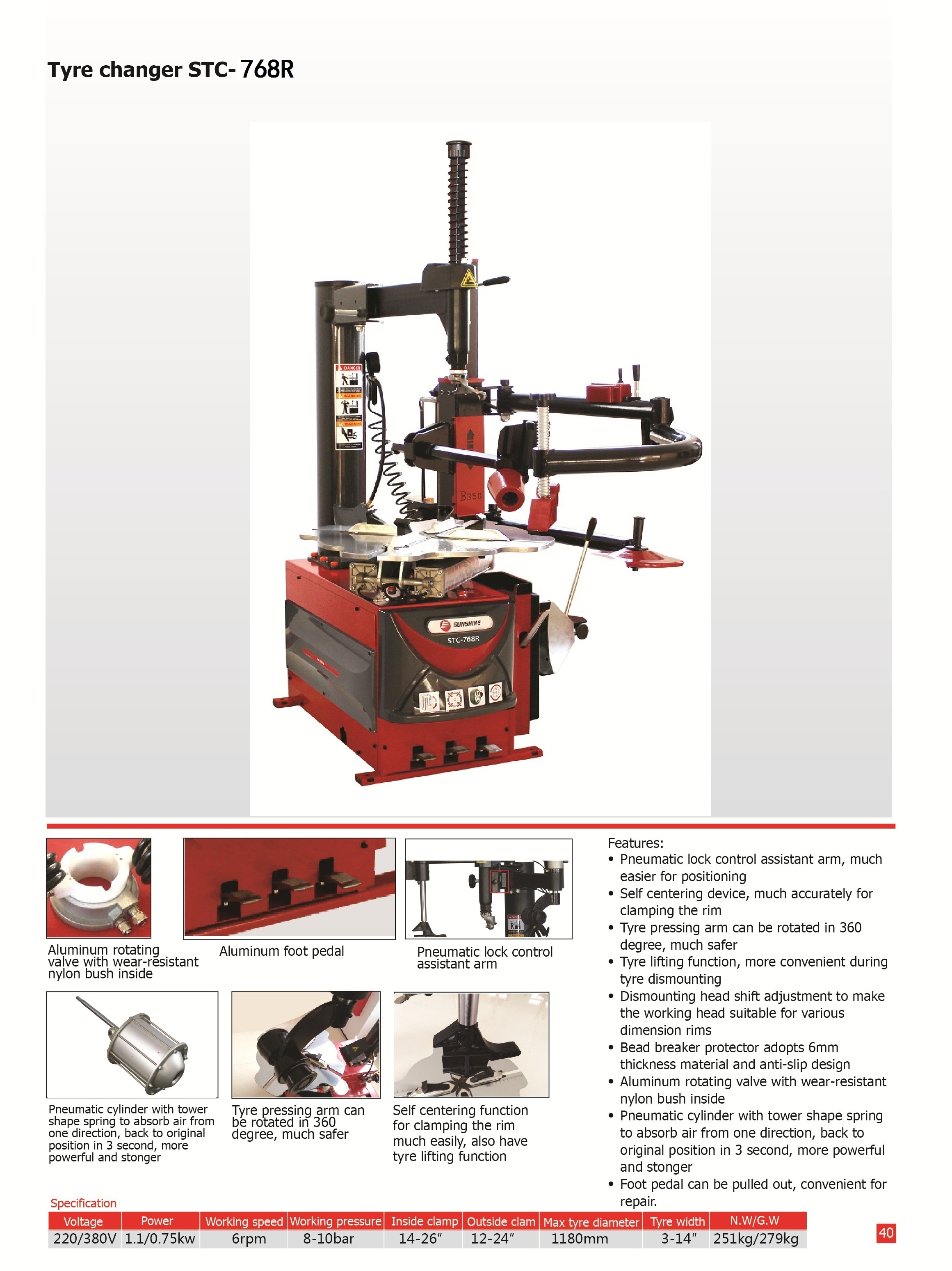 hot sale tire changer and balancer STC768R