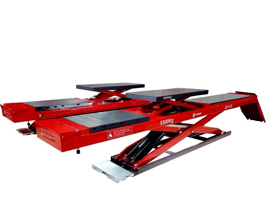 5.5T  hydraulic scissor alignment car lift QJY-J-55