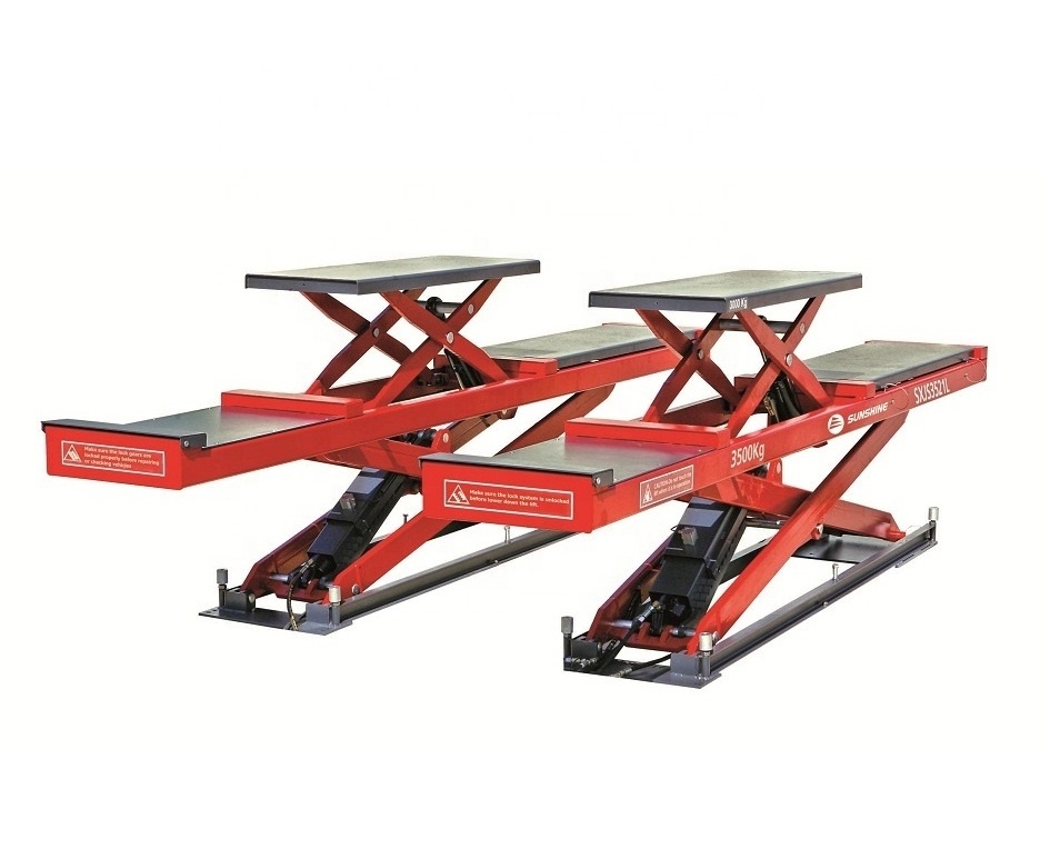 3.5T in ground car scissor lift