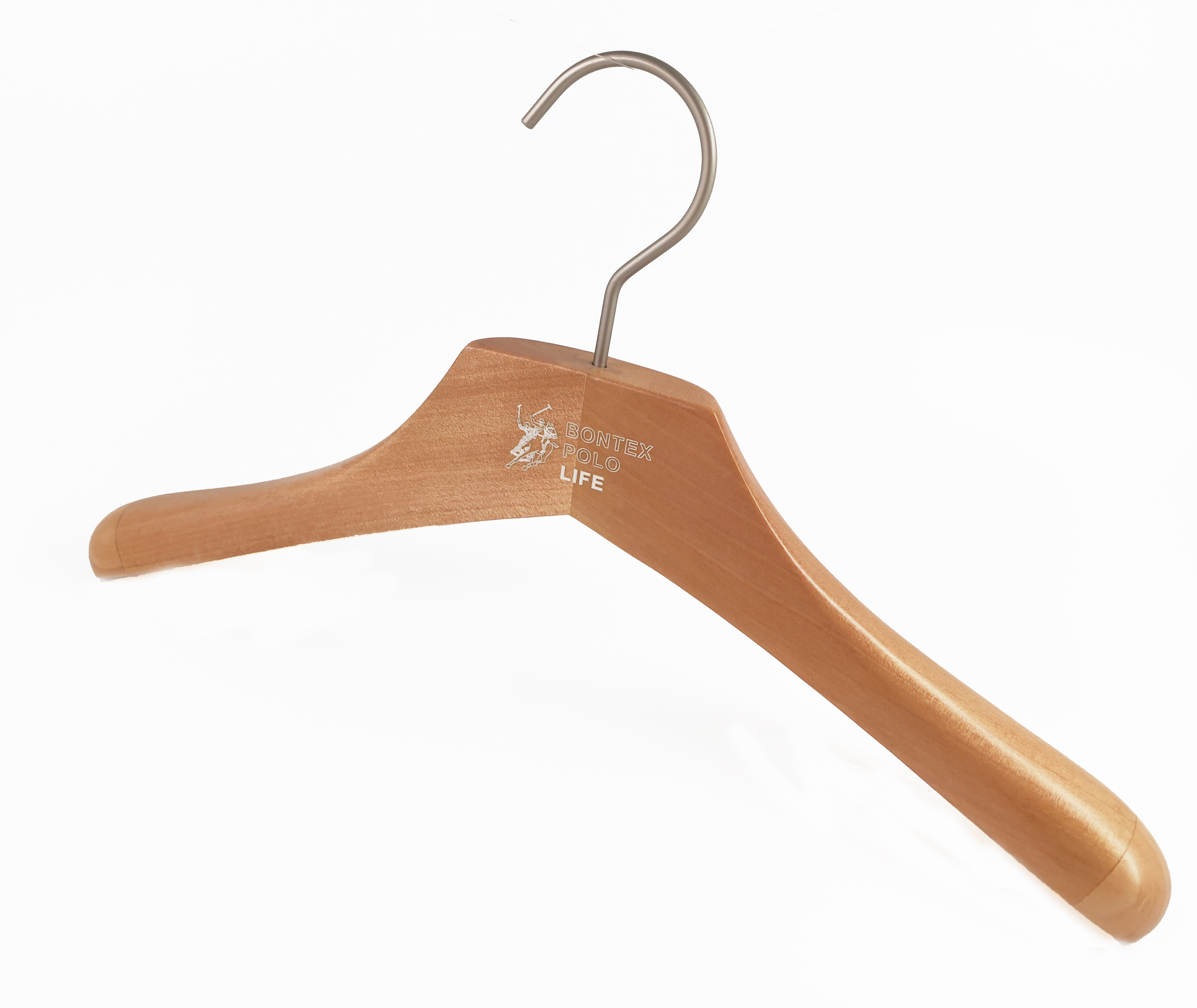 hot sale skin-friendly children hanger wooden hanger for hang clothes