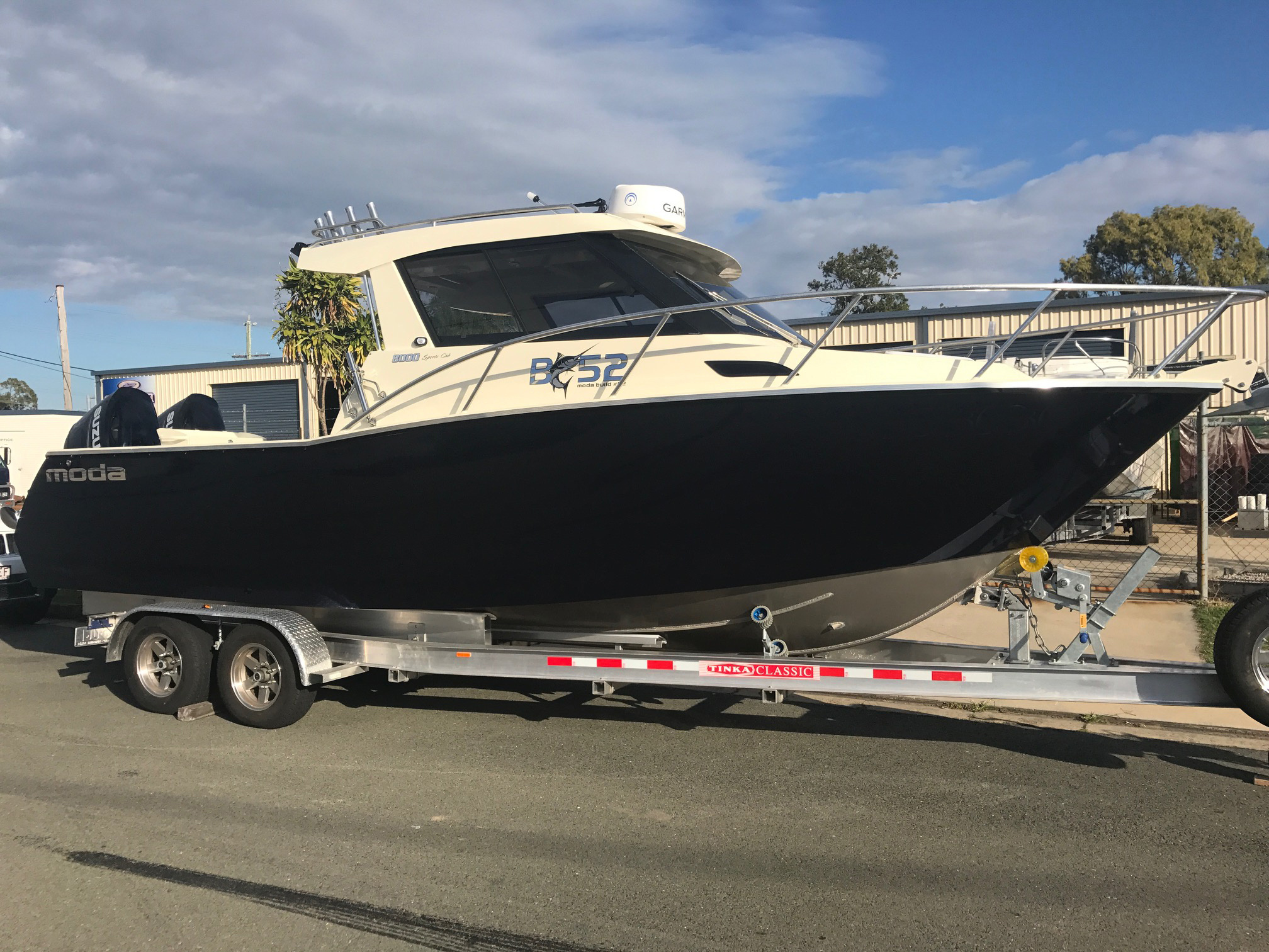 High Speed Full Welded Aluminium Deep-V Cabin Fishing Boat