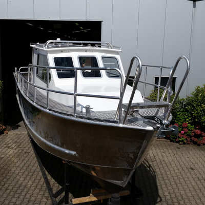 High Speed Full Welded Aluminium Deep-V Cabin Fishing Boat