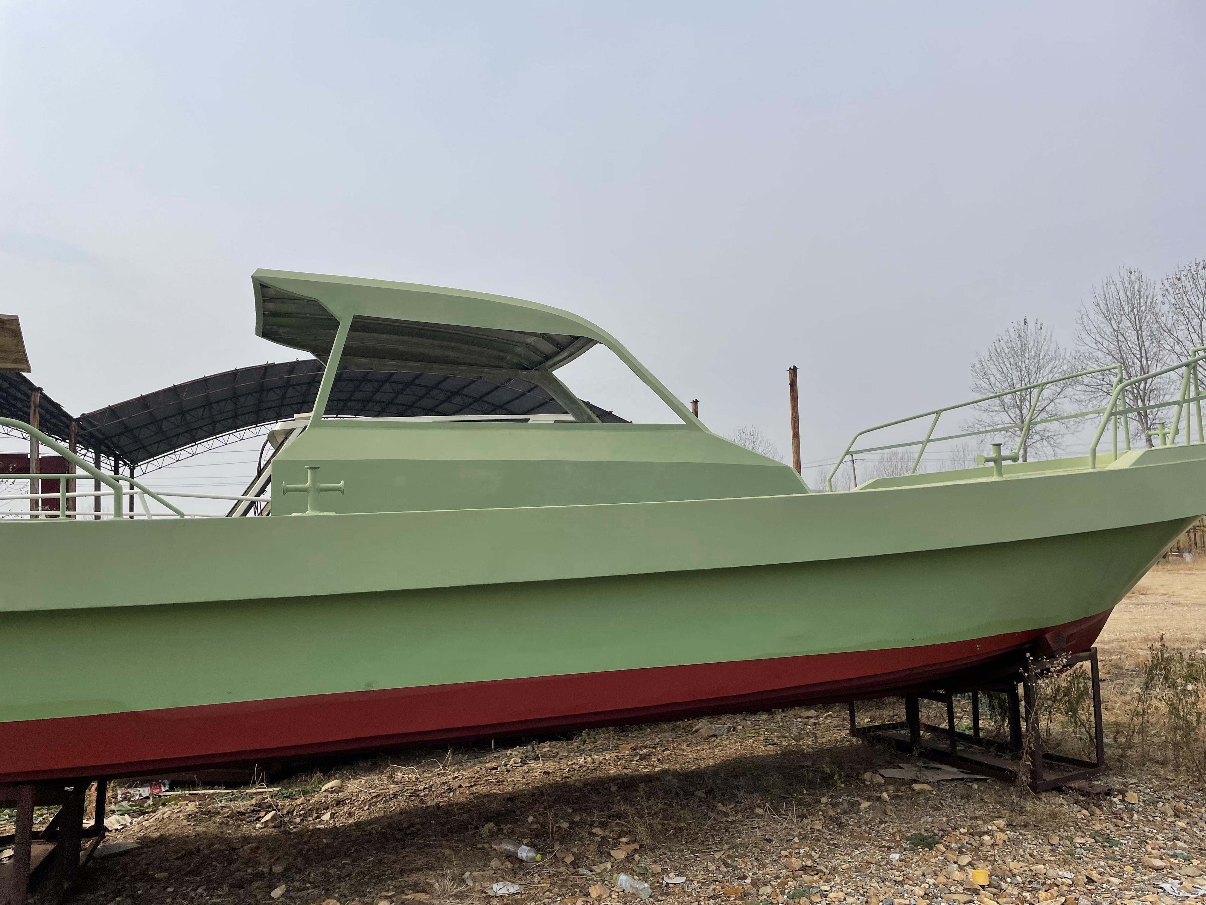 8.5M port high-speed pilot patrol boat for sale  with Mercury engine custom color aluminum material