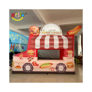 CUSTOM Inflatable Ice Cream Truck Tent / Inflatable Food Car Booth