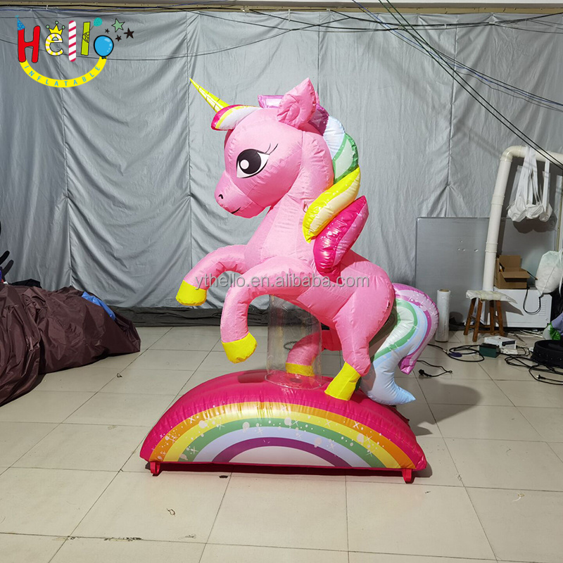 Children Party Decoration Inflatable Animal Model Inflatable Unicorn Inflatable Pony