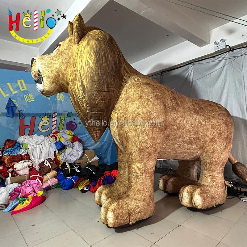 Factory Customized Giant Party Decoration Inflatable Wild Animals Inflatable Lion