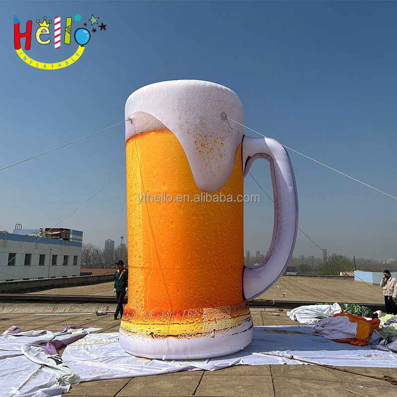 advertising marking sign beer festival giant inflatable beer mug