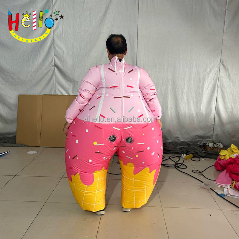 Adult Suit Blow Up Full Body Costume Colourful Inflatable Suit