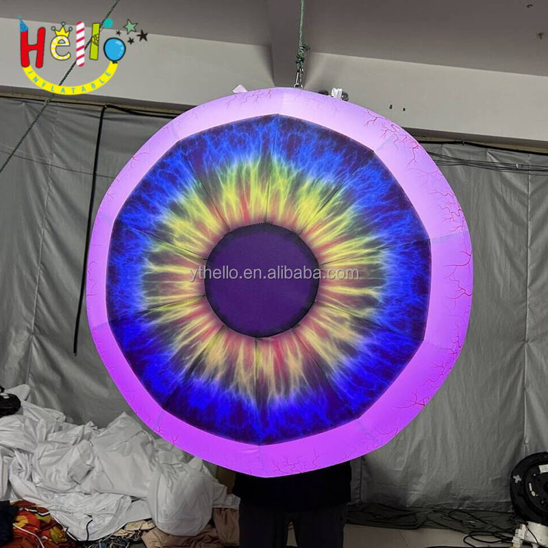 Halloween Decoration Giant Inflatable Ball Led Light Inflatable Eyeball