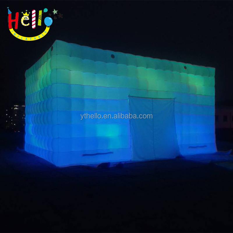 portable night club inflatable inflatable cube tent inflatable tent Arabia nightclub