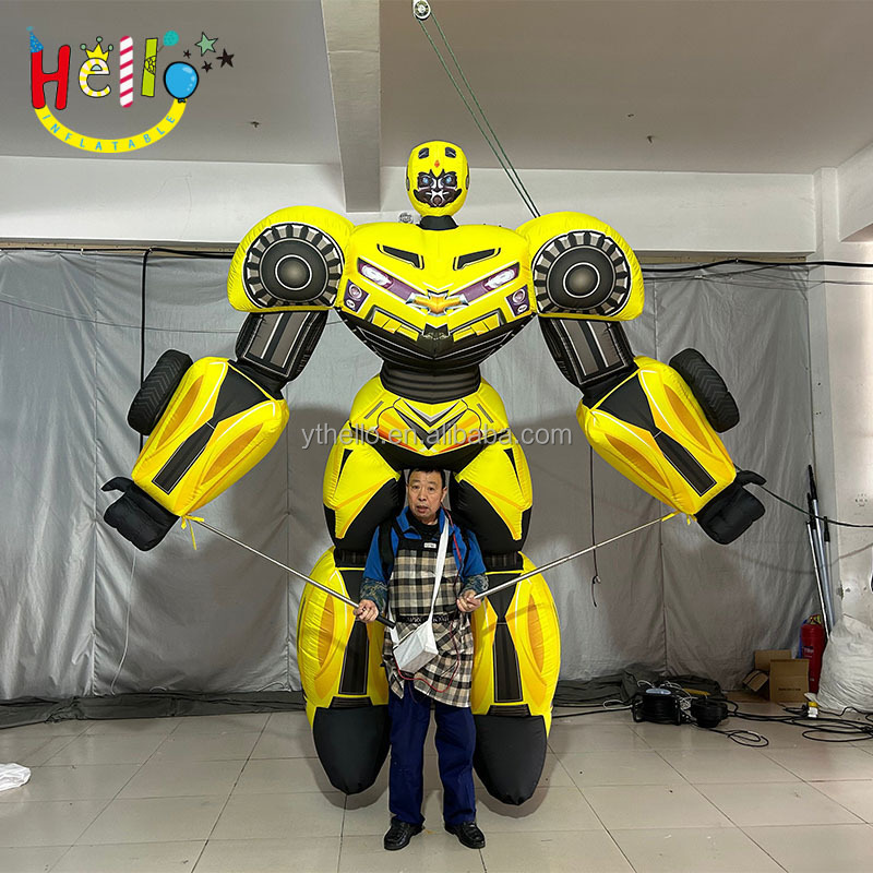 Customized Giant Inflatable Walking Costume Inflatable Robot Costume