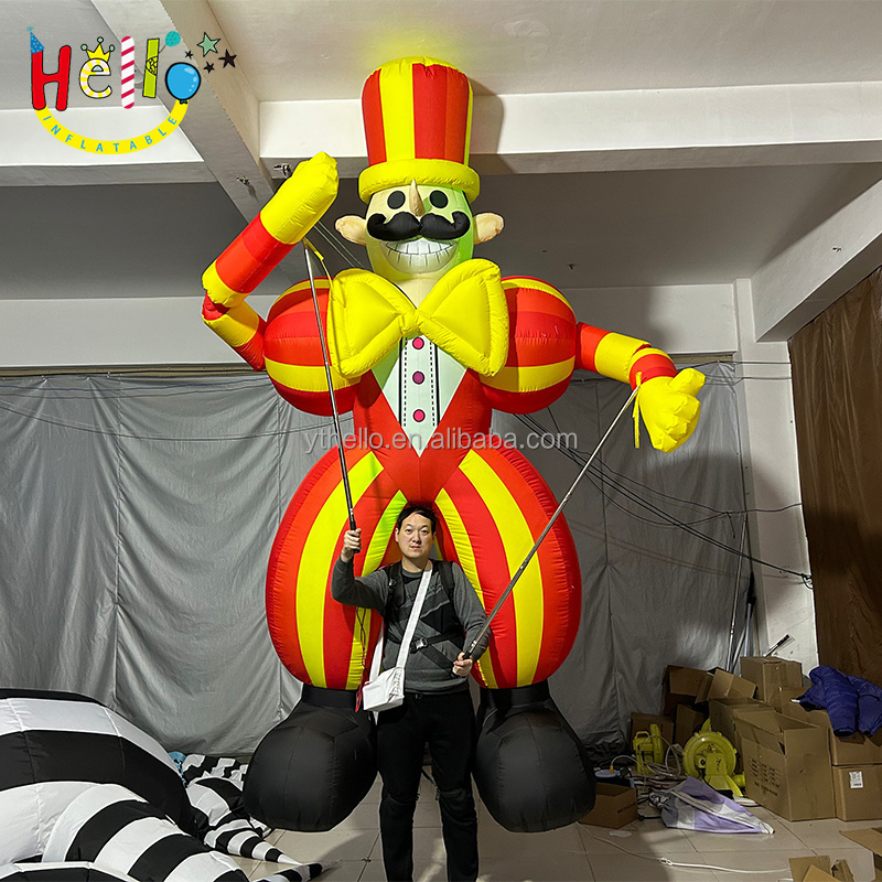 New Design Inflatable Parade Costume Walking Inflatable Clown Dancing Puppet