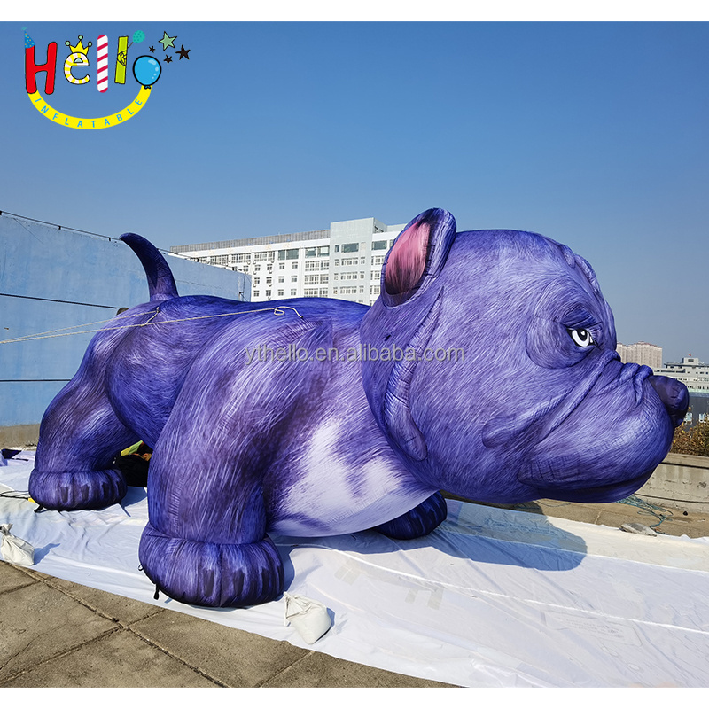 Lovely Inflatable Doggie Cartoon Toy Cute Inflatable Animal Dog