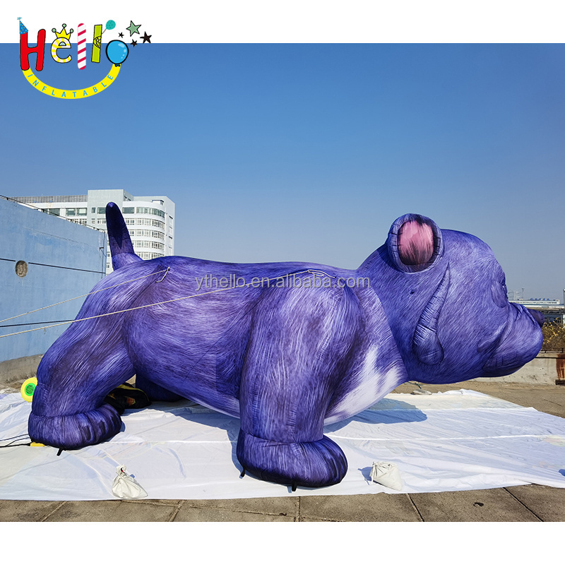 Lovely Inflatable Doggie Cartoon Toy Cute Inflatable Animal Dog