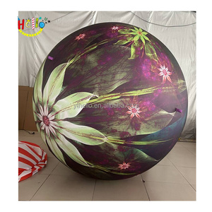 Hot Sale Giant Beautiful Colour Printing Stage Decoration Inflatable Ball