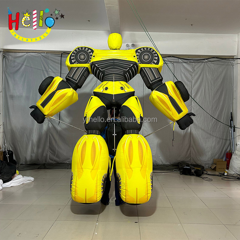 Customized Giant Inflatable Walking Costume Inflatable Robot Costume