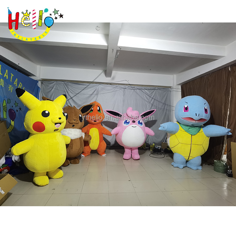 Walking Christmas plush inflatable mascot costume inflatable cartoon costume inflatable turtle elk costume