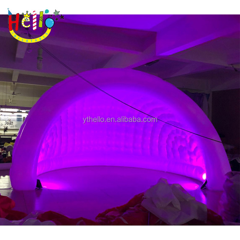 outdoor inflatable canopy festival half dome inflatable stage tent