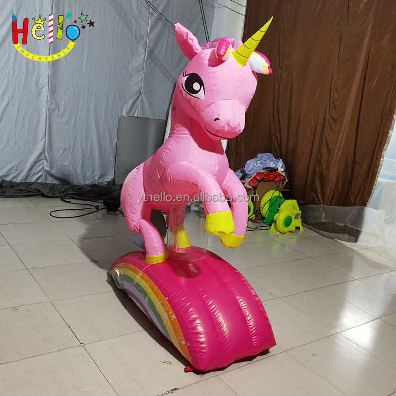 Children Party Decoration Inflatable Animal Model Inflatable Unicorn Inflatable Pony