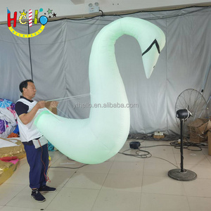 OEM Inflatable large bird costumes giant inflatable white swan performance costume