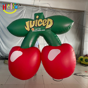 High Quality Advertising Inflatable Fruits Model Event Decoration Inflatable Cherry